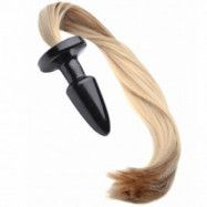 Tailz Pony Tail Analplugg - Svart