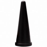 Tantus Cone Anal Buttplug Stor - Svart