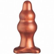 Tantus Severin Super Soft Koppar Analplugg Medium - Orange