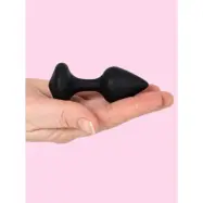 The Best Silicone Beginner Plug Black XS