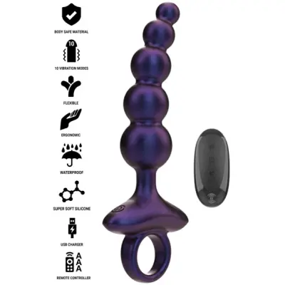 Tito Vibrating Anal Plug Remote Control