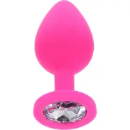 Toy Joy: Diamond Booty Jewel, medium, rosa