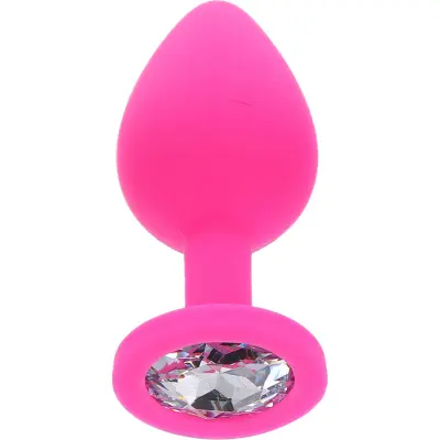 Toy Joy: Diamond Booty Jewel, medium, rosa