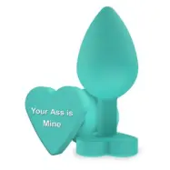 Toyjoy Buttplug Your Ass Is Mine Green
