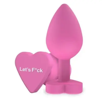 ToyJoy Buttplug Let's Fuck PINK