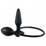 True Black inflatable Analplugg