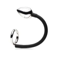 Tug + Plug Cock& Ball Ring With Anal Plug