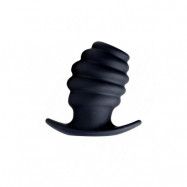 Tunnel Ribbed Anal Plug - Medium