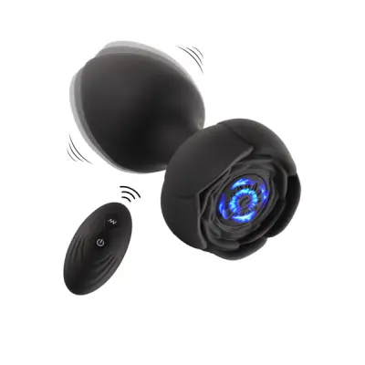 Vibrating Butt Plug With Remote Control