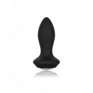 Vibrating Petite Crystal Probe Black