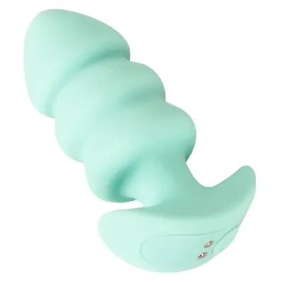 Vibrating Wavy Mini Butt Plug