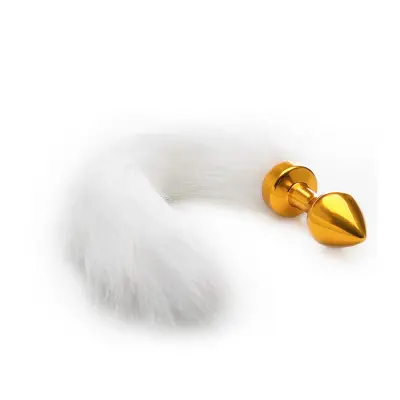 Vit Tail Plug Guld