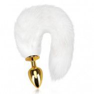 White Tail buttplug - Gold