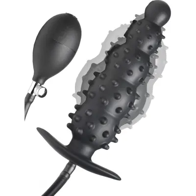 XR Master Series: Ass Puffer, Nubbed Inflatable Anal Plug