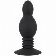 You2Toys Black Velvets Bouncing Analplugg   - Svart