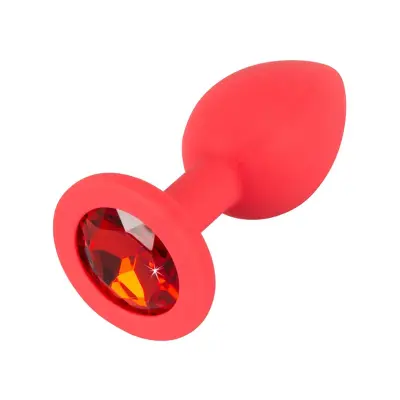 You2Toys: Colorful Joy, Jewel Plug, röd, small