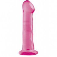 Pipedream Basix: Dong med Sugkopp, 17 cm, rosa