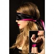 Adrien Lastic Blindfold Satin Sash