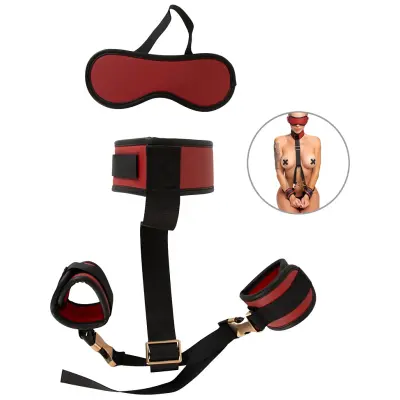 Bad Kitty: Neck to Wrist Bondage Set