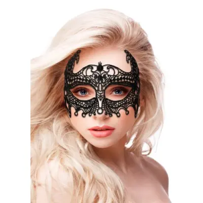 Empress black lace mask