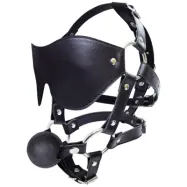 Eye Mask Harness With Ball Gag