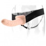 Fetish Fantasy Hollow Strap-on 20 cm - Nude