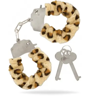 Furry Fun Cuffs (Färg: Leopard)