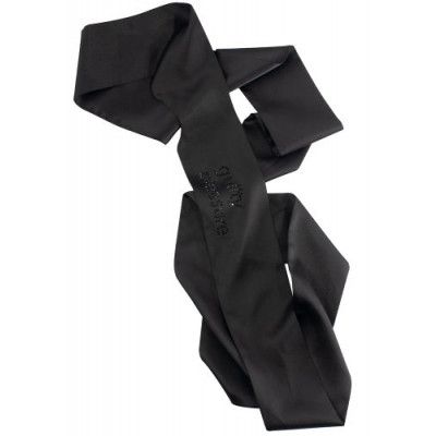GP Premium Black Satin Blindfold