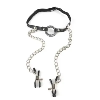 O Ring Gag Nipple Clamps