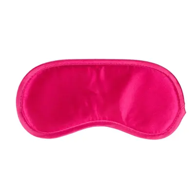 Satin Eye Mask - Flera färger - Rosa