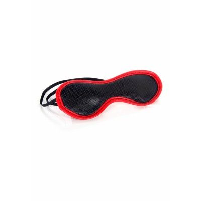 SCARLET COUTURE BLINDFOLD BLACK/RED
