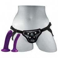 Sportsheets Anal Explorer Kit Strap-On Set - Purple