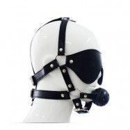 Total Head Harness Restraint Black