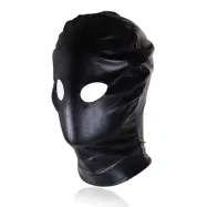 Öhmama! Fetish - Heltäckande Ansiktsmask med endast hål för ögonen - Svart