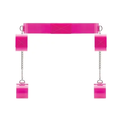 Bad Romance: Bondage Belt with Velcro, rosa