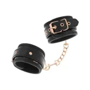 Begme  Black Edition Premium Handcuffs With Neoprene Lining