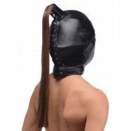 Bondage Mask Med Hår