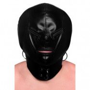 Bondage Mask With Zipper