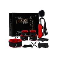 Hidden Desire BDSM Chest Black/Red