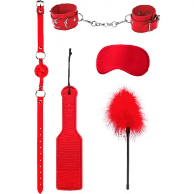 Ouch!: Introductory Bondage Kit #4, röd