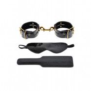 Pipedream Fantasy Bondage Kit Gold/Black