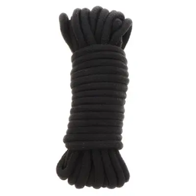 Hidden Desire Bondage Rope 10 Meter Black