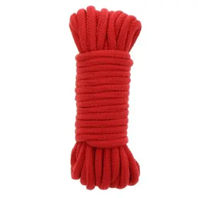 Hidden Desire Bondage Rope 10 Meter Red