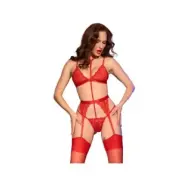 Chilirose Cr 4713 Set Four Pieces Red L