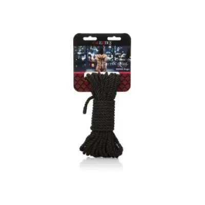 CALEXOTICS - SCANDAL BLACK BDSM ROPE 10 M