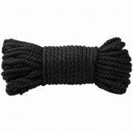 Doc Johnson Merci Bind & Tie Hampa Bondage rep 15 m - Black