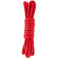 Hidden Desire: Bondage Rope, 3m, röd