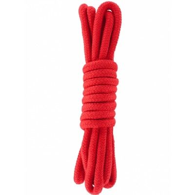 Hidden Desire: Bondage Rope, 3m, röd
