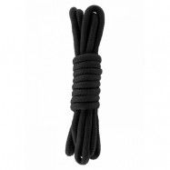 Hidden Desires Bondage Rope 3m Black