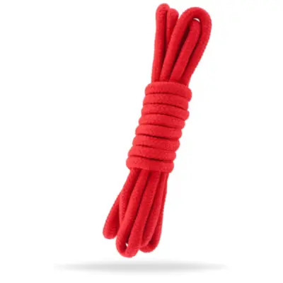 Hidden Desires Bondage Rope 3m Red